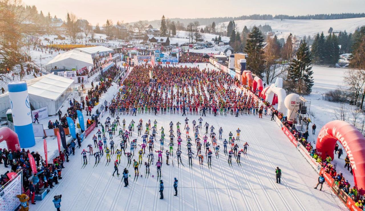 Penzion Koucky Bedrichov  Bagian luar foto